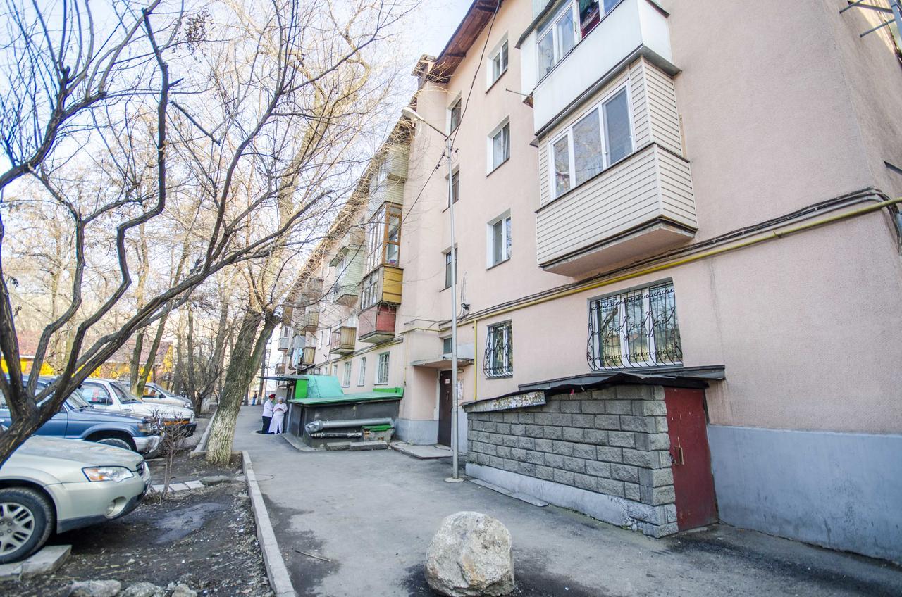 Золотой Квадрат Шевченко 75 Apartment อัลมาตี ภายนอก รูปภาพ