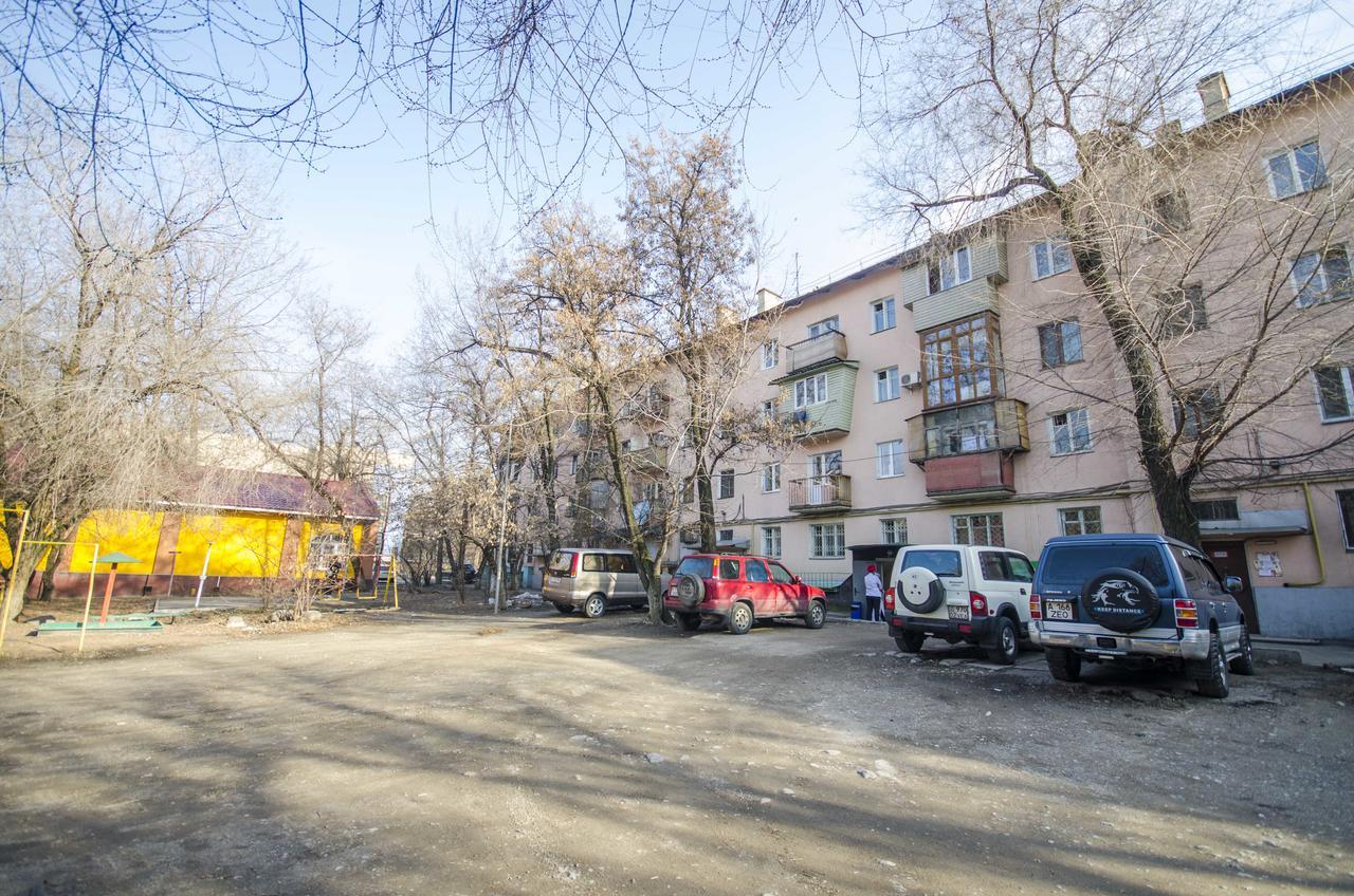 Золотой Квадрат Шевченко 75 Apartment อัลมาตี ภายนอก รูปภาพ